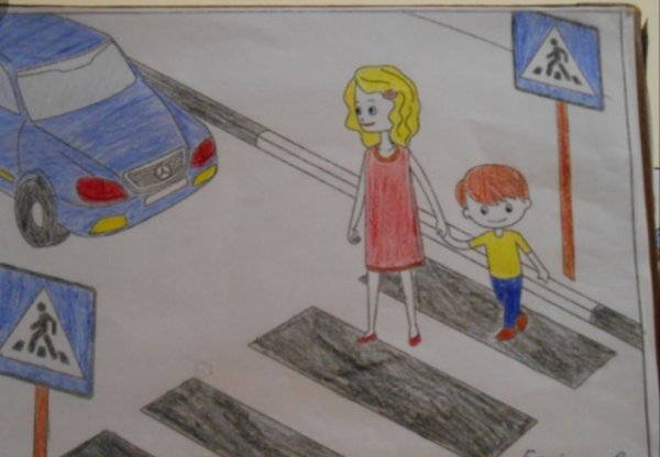 Рисунок правила дорожного движения