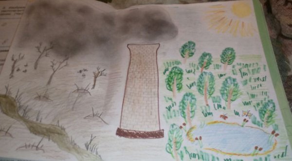 Плакат берегите воздух