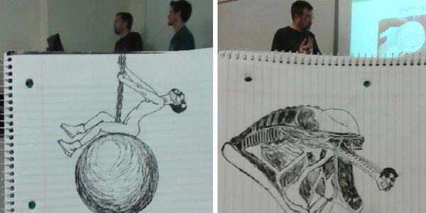 Рисование на паре