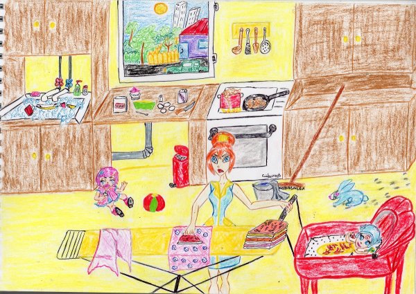 Рисунок на тему робот