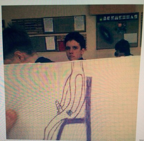 Прикольные рисунки на паре