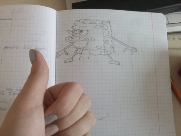 Рисунки для скучных уроков