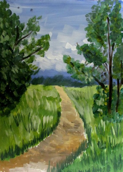 Пейзаж родной природы