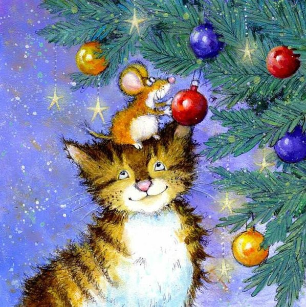 Рисунки на новый год