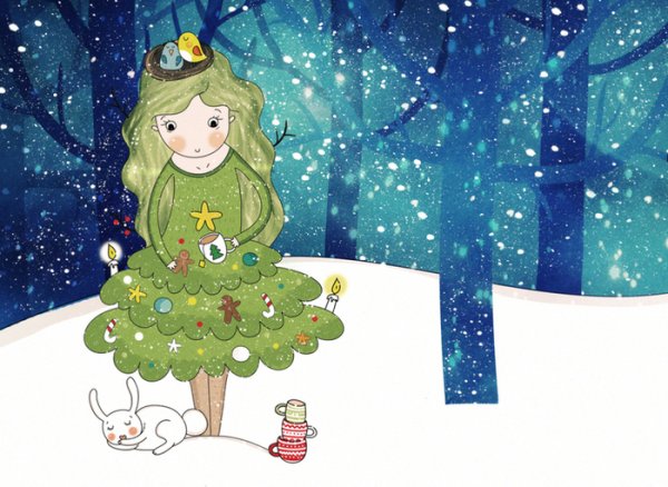 Рисунки на новый год