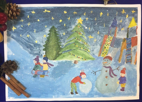 Чудесные новогодние иллюстрации