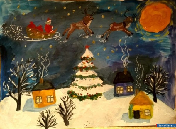 Ники Боэм художник Рождество