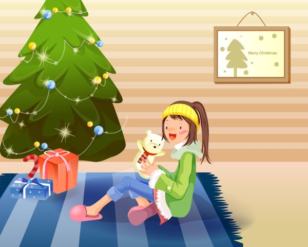 Рисунки к новому году