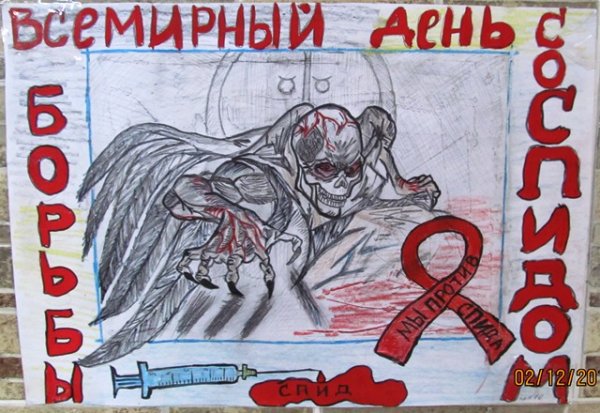 Плакаты против ВИЧ