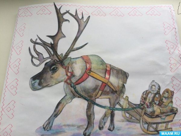 Рисунок на тему расту в Югре