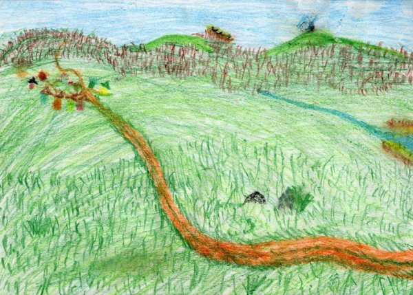 Картины Рокчинского степь