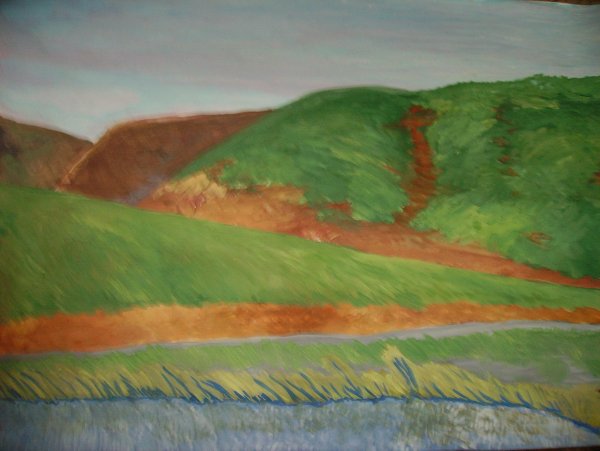 Степной пейзаж для детей