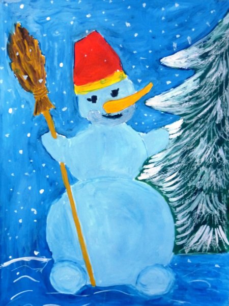 Новогодняя фантазия рисунок на конкурс