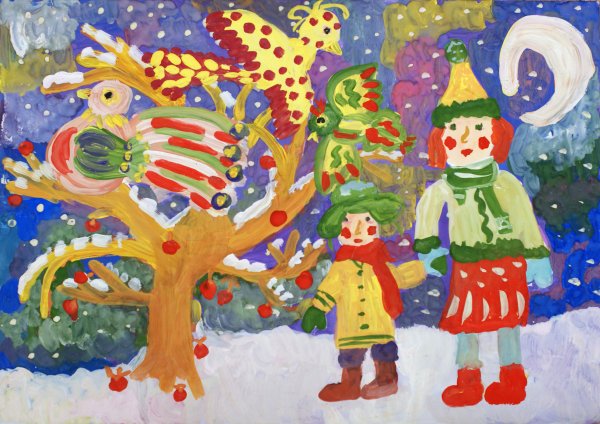 Волшебные краски зимы