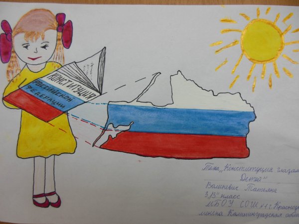 Рисунок ко Дню Конституции