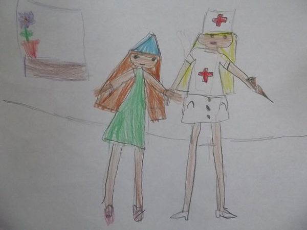 Рисунок детский кем хочу стать