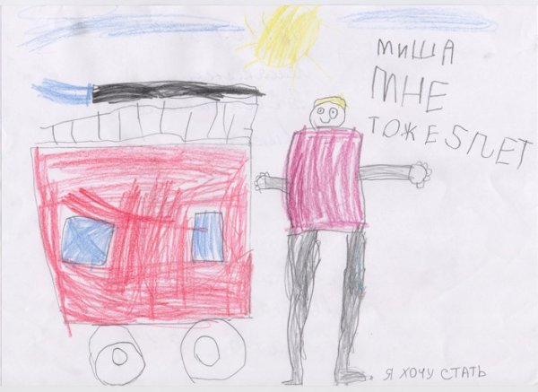 Рисунок кем я хочу стать