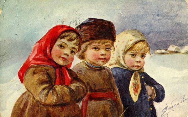 Крестьянские дети картинки