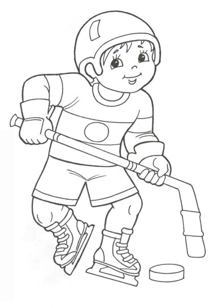 Порт раскраска для детей