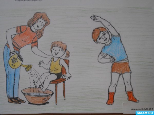 Здоровье рисунок