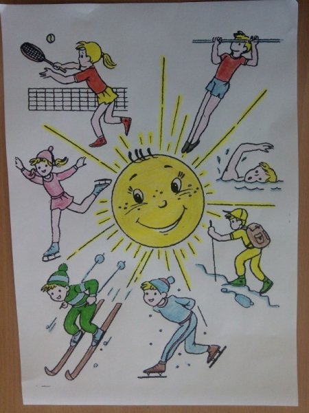 Здоровое питание рисунок