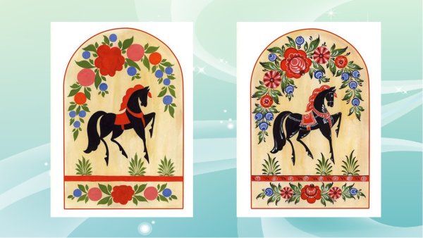 ДПИ Городецкая роспись