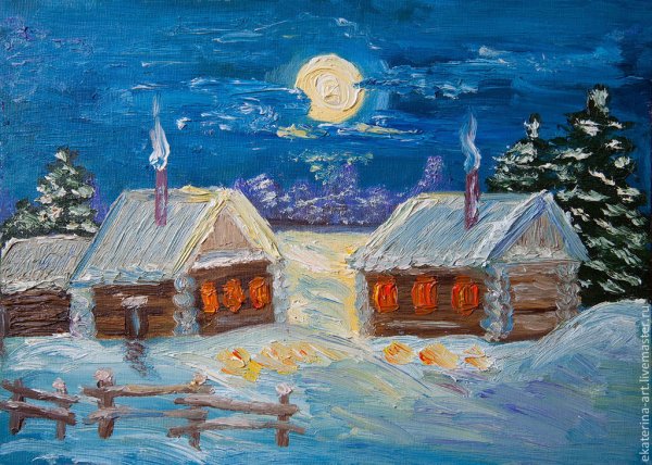 Ночь перед Рождеством картина