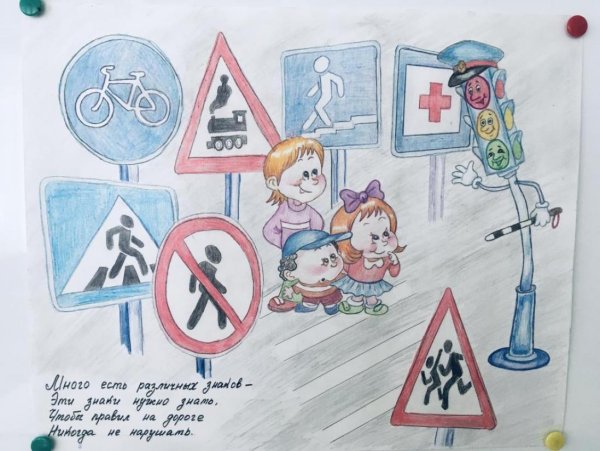Дорожные знаки глазами детей