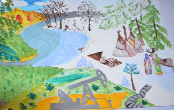 Детские рисунки Югра