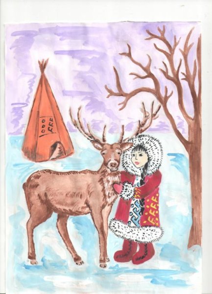 Детские рисунки Югра