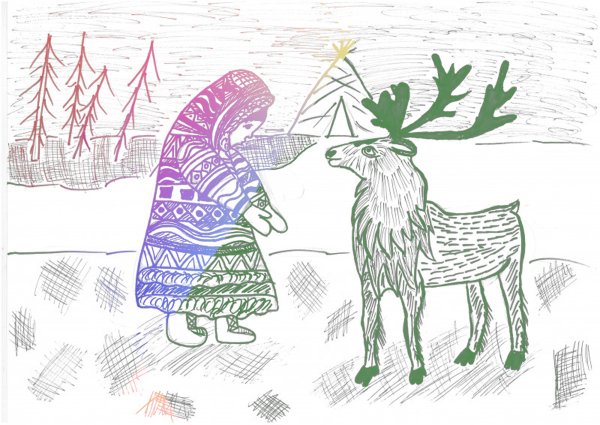 Рисунки расту в Югре "Югра через 90 лет"