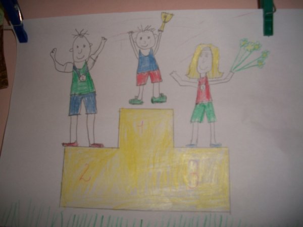 Мама папа я спортивная семья рисунок на конкурс