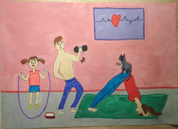 Конкурс папа мама я здоровая семья