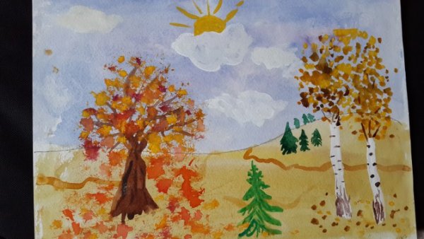 Рисунок осень
