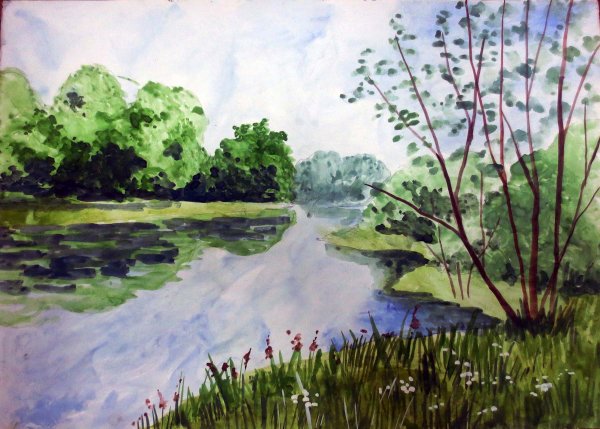 Пейзаж родного края