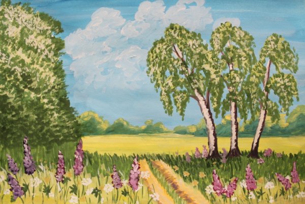 Пейзаж родного края