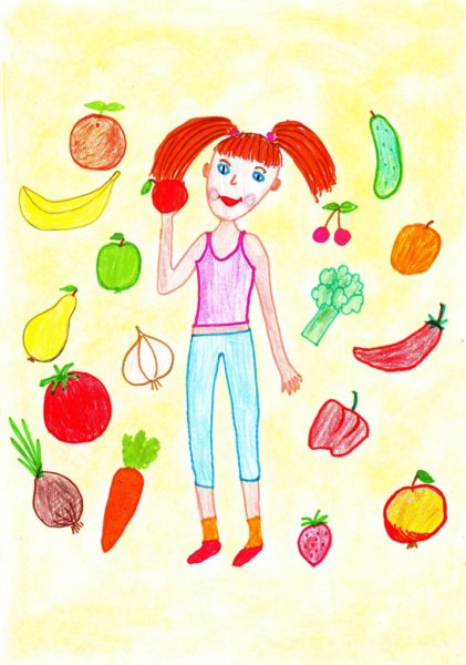 Рисование на тему здоровье