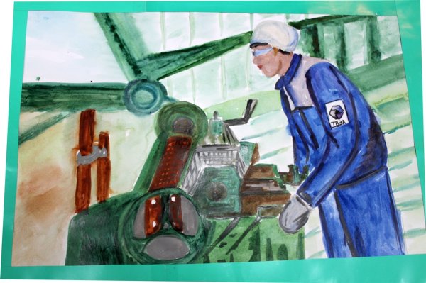 Завод глазами детей