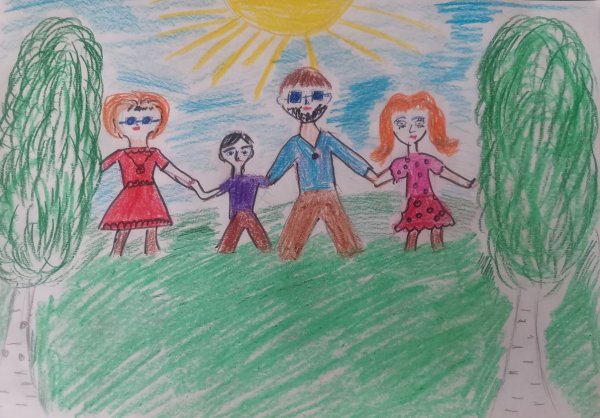 Рисунок моя семья