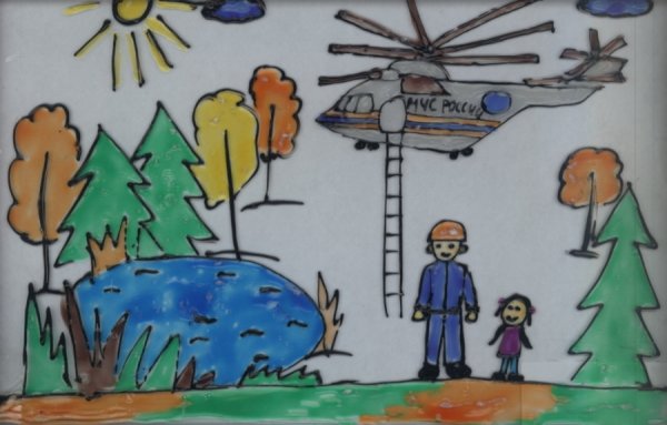 Рисунок МЧС глазами детей на конкурс