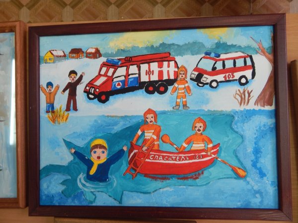 Пожарный глазами детей