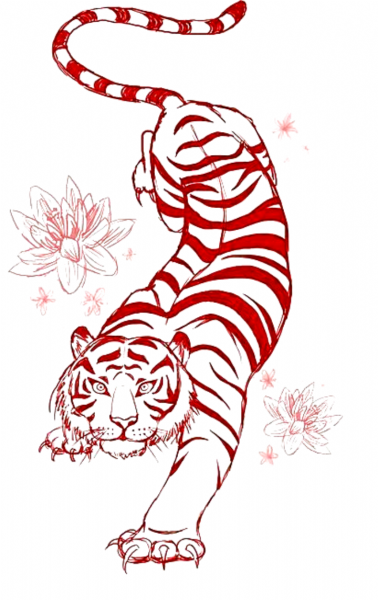 Татуировки год тигра