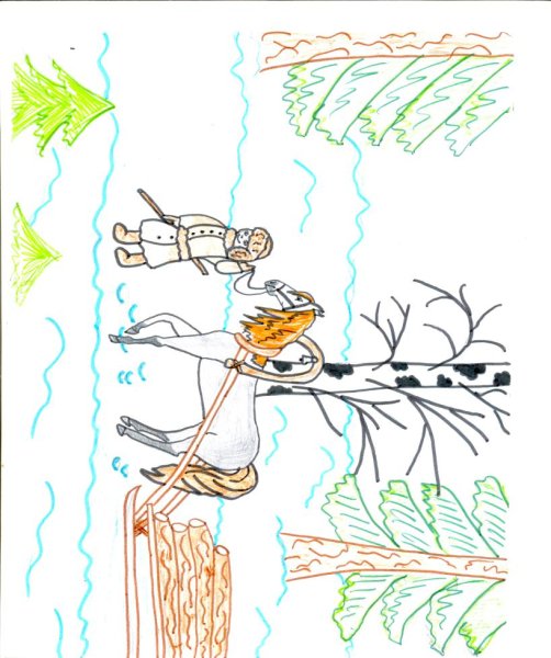 Рисунок к стихотворению Некрасова