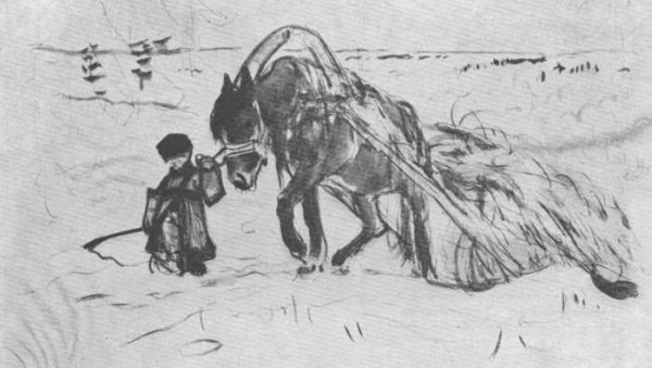 Некрасов рисунки по произведениям Некрасова