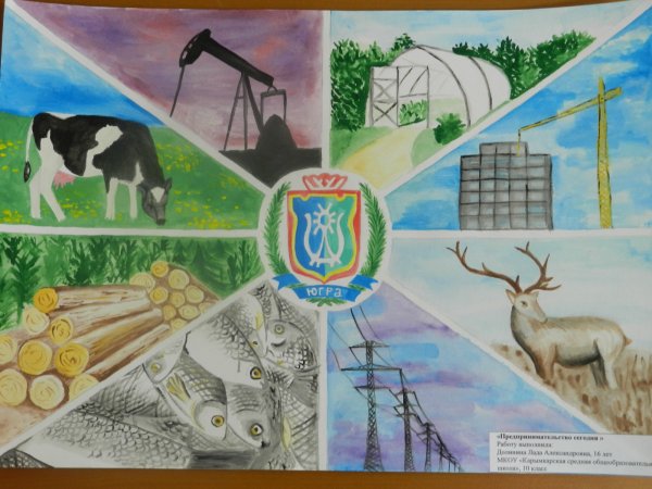 Рисунок на тему предпринимательство глазами детей