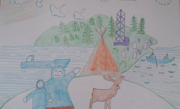 Ямал рисунок