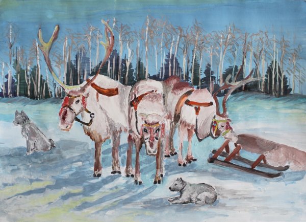 Ханты манси картины художников