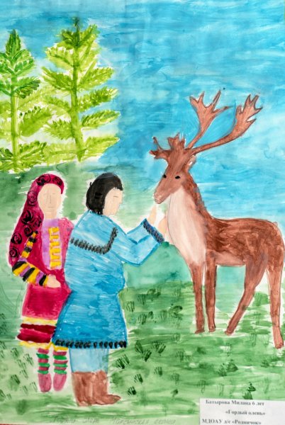 Югра рисунки