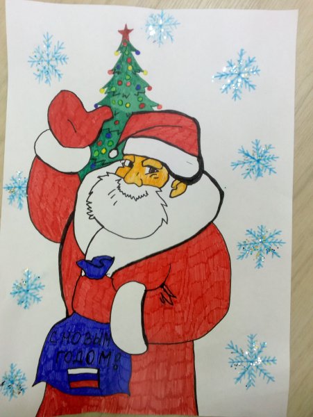 Дед Мороз единоросс