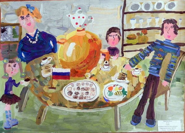 Композиция на тему моя семья